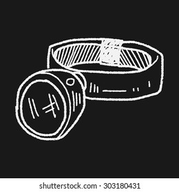 Headlamp doodle