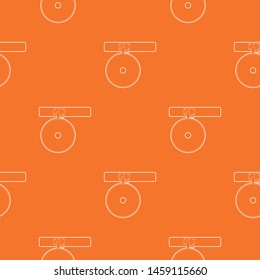 Headlamp reflector pattern vector orange for any web design best