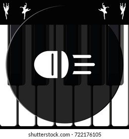 Headlight icon.