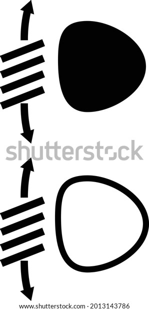 headlight range\
control icon on white background. headlight sign. headlight range\
control symbol. flat style.\
