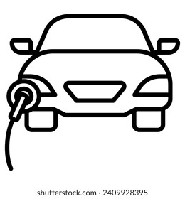 Headlight Restoration icon line vector illustration