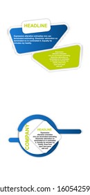 headliner sign. headliner paper origami speech bubble. headliner tag. headliner banner