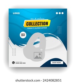 Headphone brand product social media and promotion devices post bundle template