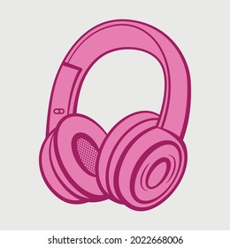 Diseño de vectores imprimibles para cliente de auriculares 