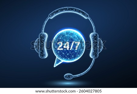 Headphone of customer service. Support call, live advice, phone bot, chat headphone, service center, helpdesk advisor, virtual contact, care operator, microphone online, expert helpline 3d concept.