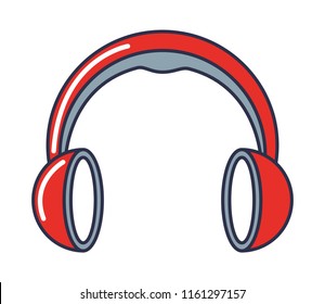 headphone device isolated icon