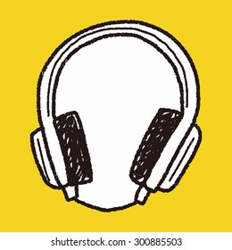 headphone doodle