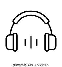 Auriculares, Auriculares, Icono De Auriculares Diseño Plantilla Vector Signo De Ilustración Y Píxeles De Símbolo Perfecto