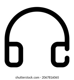headphone for electronic icon lineal
