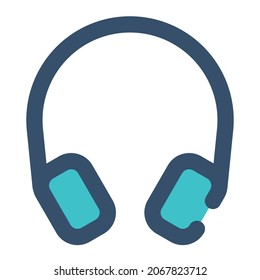 headphone for electronic icon lineal