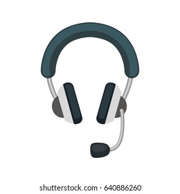 headphone flat icon