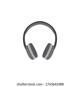 Headphone graphic design template vector isolated illustration