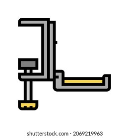 headphone hanger color icon vector. headphone hanger sign. isolated symbol illustration