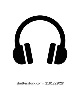 headphone headset accessories icon vector