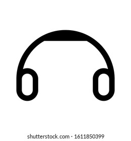 headphone icon with 48 px and outline style. Suitable for UI designs, logos, applications and websites.