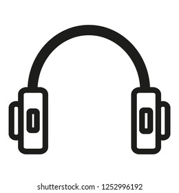 headphone icon with best style,modern,elegance for your business