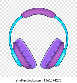 Headphone icon. Cartoon illustration of headphone vector icon for web design