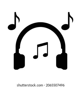 headphone icon design vector sign