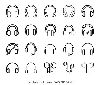 Headphone Icon, Earphone Icon Pack