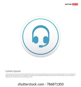 Headphone Icon - EPS 10