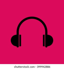 Headphone Icon. Eps-10.