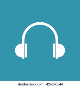 Headphone Icon. Eps-10.