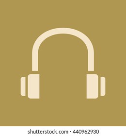 Headphone Icon. Eps-10.