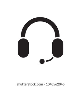 headphone icon filled outline