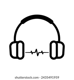 Headphone icon. Headphones sign. for mobile concept and web design. vector illustration