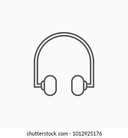 headphone icon, headphones vector