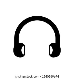 Headphone Icon - Headset gadget sign vector