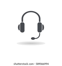 Headphone  icon illustration isolated vector sign symbol