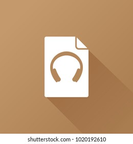headphone icon for listen