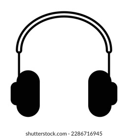 Kopfhörersymbol, Musikvektor, Audiografik