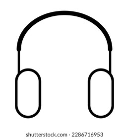 Kopfhörersymbol, Musikvektor, Audiografik