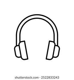 Icono de auriculares sobre fondo transparente