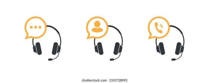 headphone icon on white background
