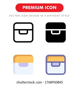 Paquete de iconos de auriculares aislado en fondo blanco. para el diseño de su sitio web, logotipo, aplicación, interfaz de usuario. Ilustración gráfica vectorial y trazo editable. EPS 10.
