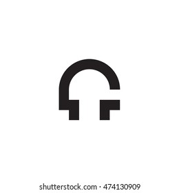Headphone icon, pictogram