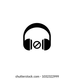 headphone icon. sign design