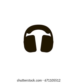 headphone icon. sign design