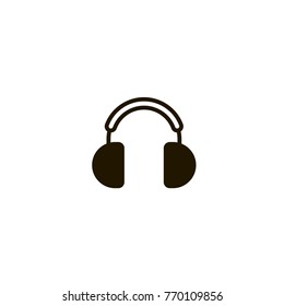 headphone icon. sign design