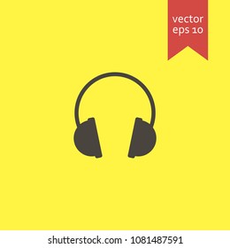 headphone. headphone icon. sign design. Vector EPS 10
