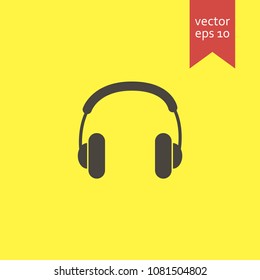 headphone. headphone icon. sign design. Vector EPS 10