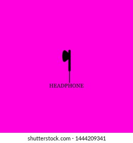 headphone icon sign signifier vector