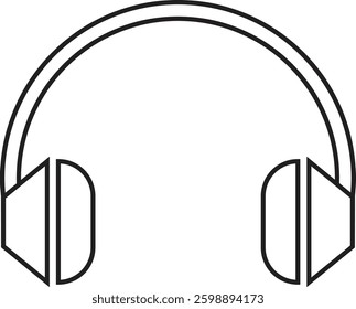 Headphone icon symbols vector design