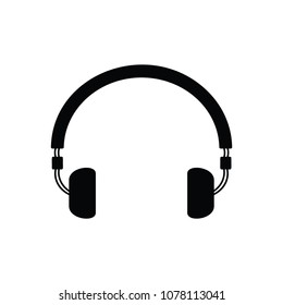 Headphone icon vector 