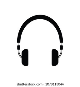 Headphone icon vector 