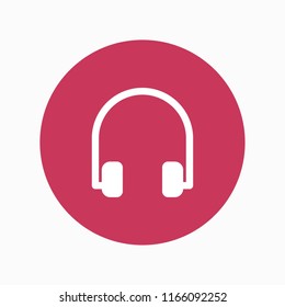 headphone icon vector