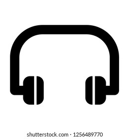 Headphone icon vector